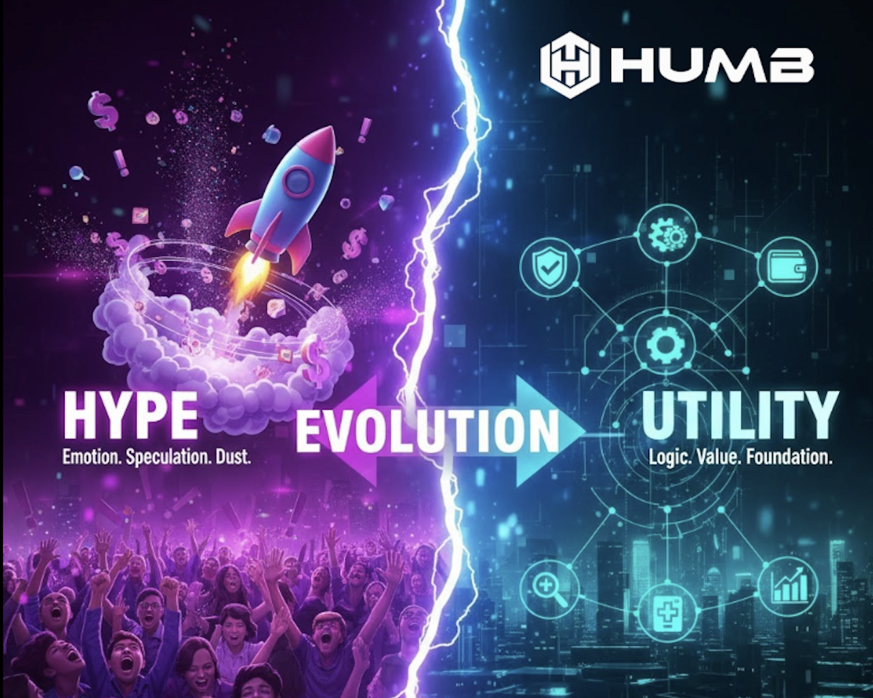 Speculation Moves Markets. Utility Builds Them.